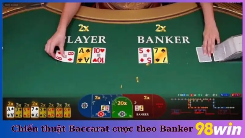 Chiến thuật Baccarat cược theo Banker