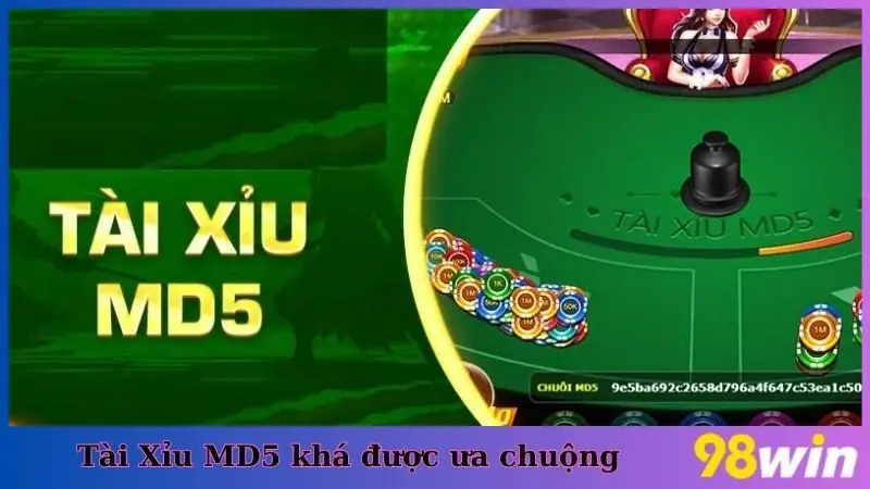 Tài Xỉu MD5 khá được ưa chuộng