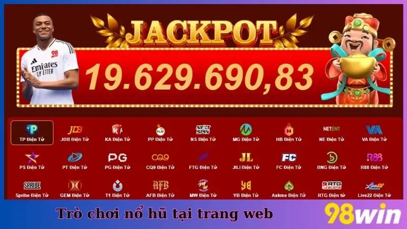 Trò chơi nổ hũ tại trang web